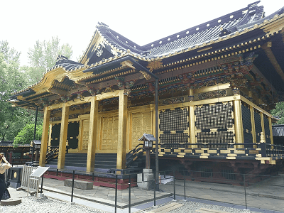 上野東照宮の社殿