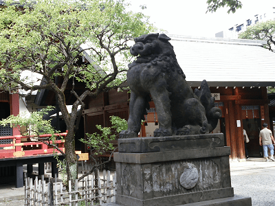 根津神社の狛犬