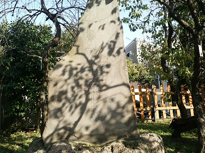 亀戸天神社の石碑