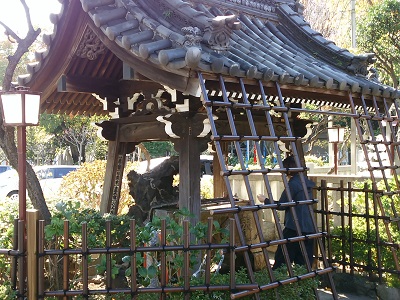 白山神社の手水舎