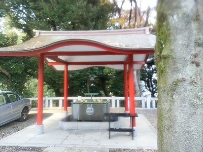 日枝神社の手水舎